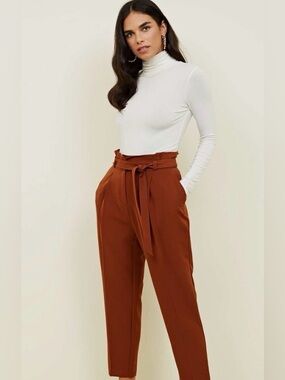 New Look Paperbag Waist pants